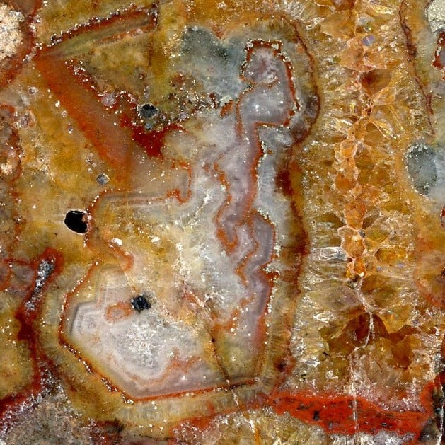 Leštěné kameny z Červené Halže, Krušné Hory