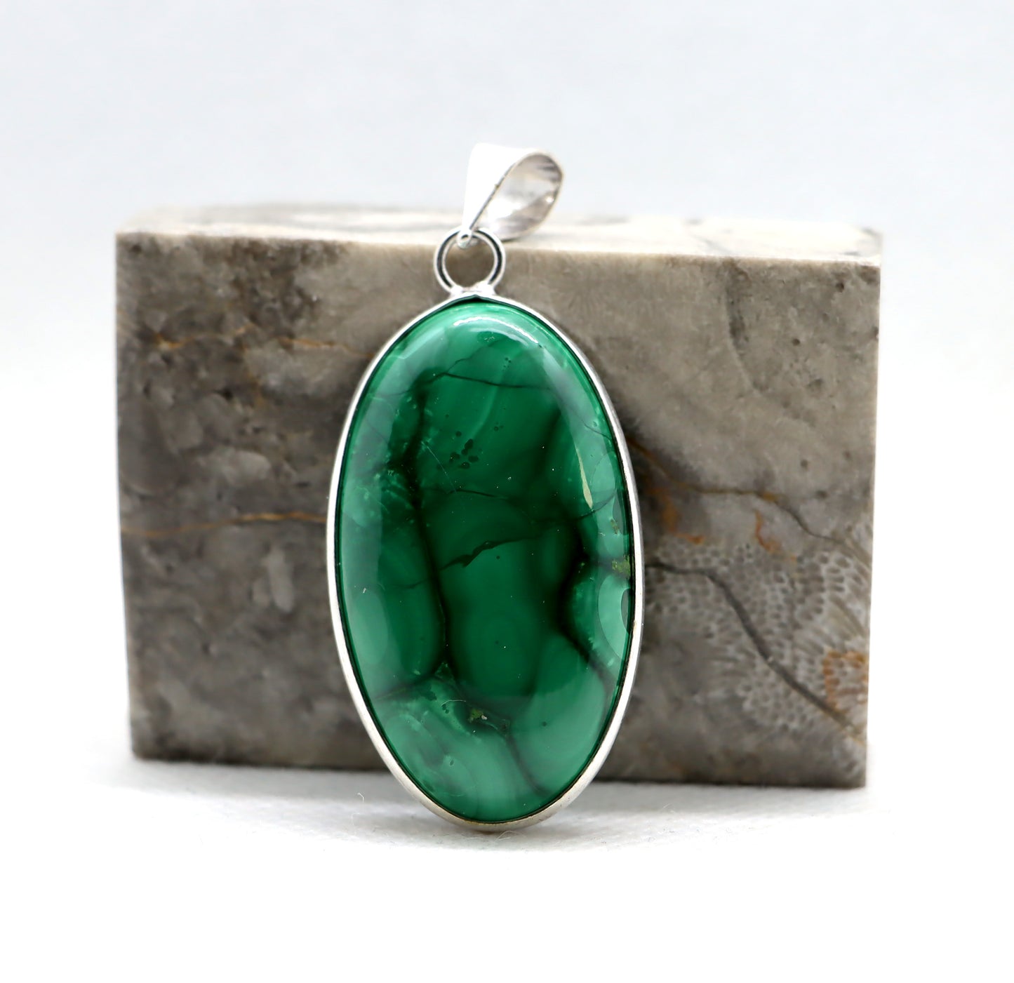 Malachite pendant