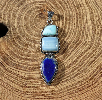 Přívěšek Lapis Owyhee larimar