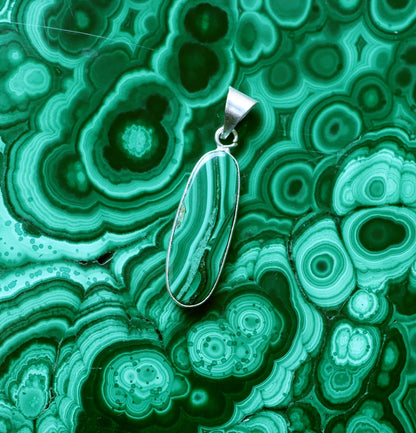 Malachite pendant