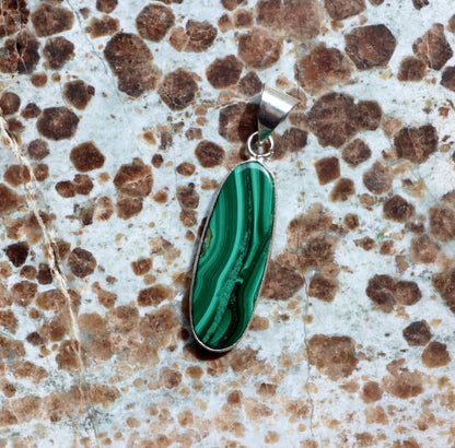 Malachite pendant