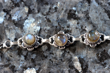 Labradorite bracelet