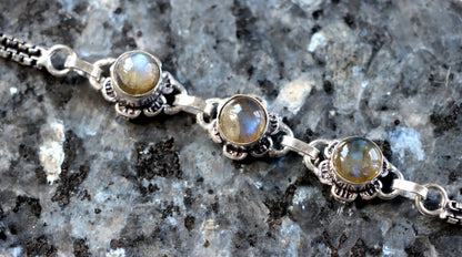 Labradorite bracelet