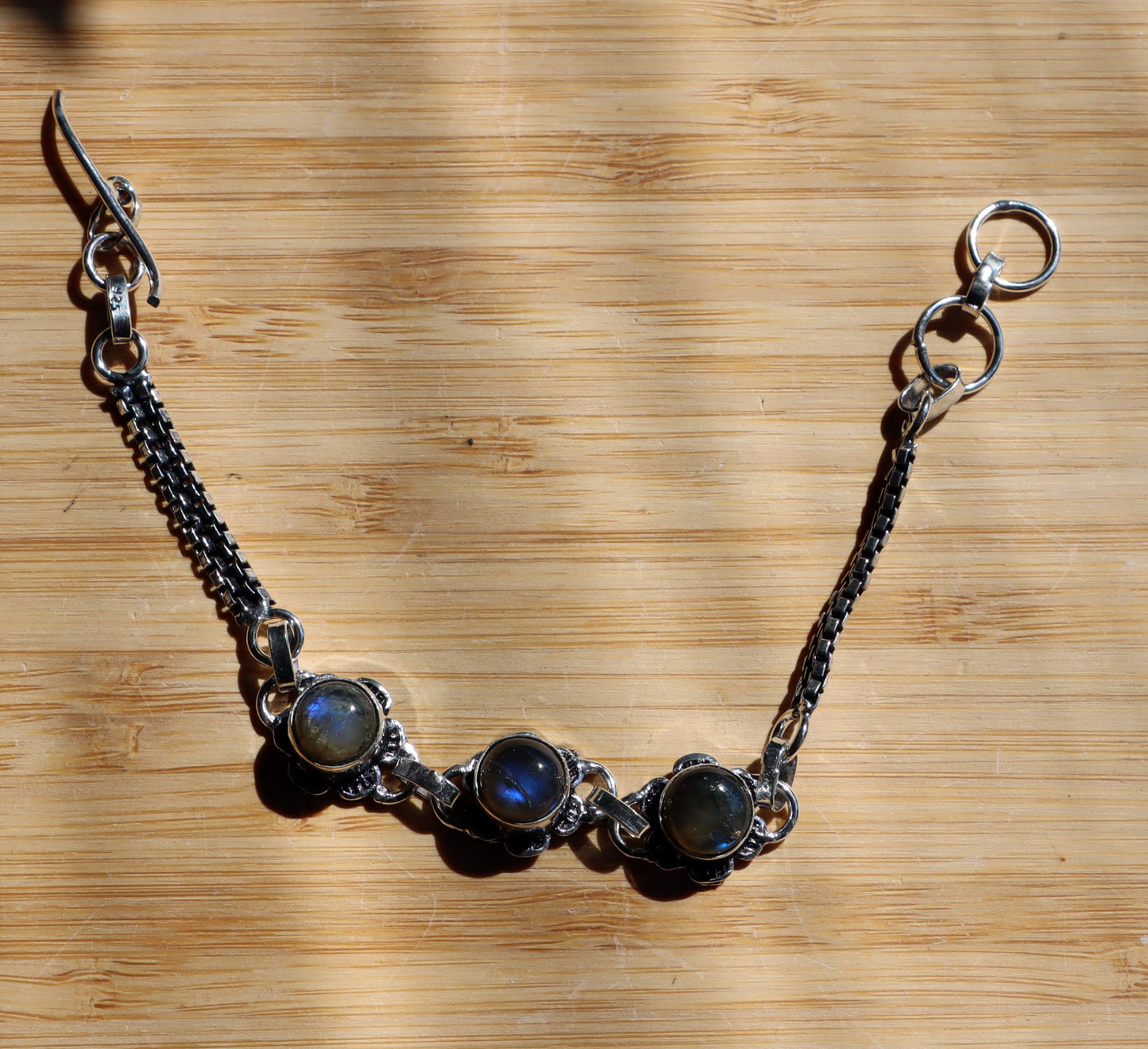 Labradorite bracelet