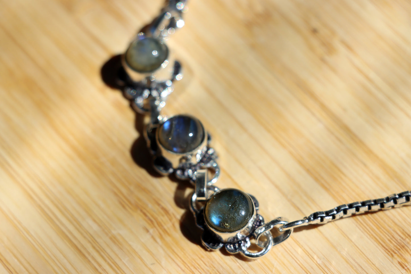 Labradorite bracelet