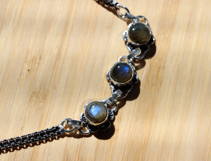 Labradorite bracelet