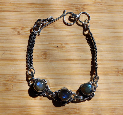 Labradorite bracelet