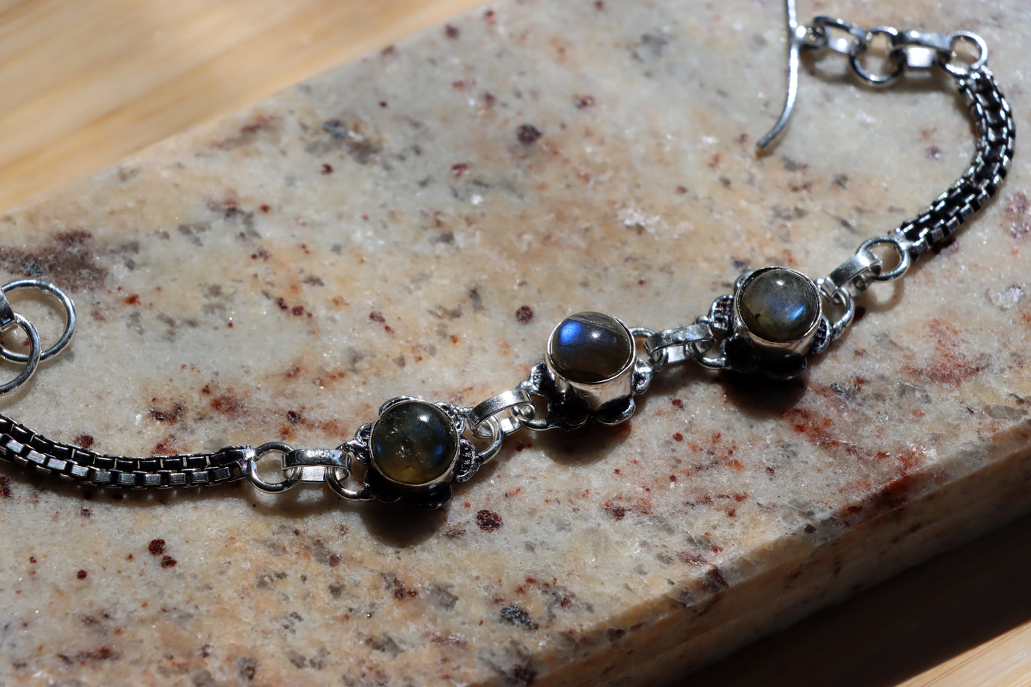 Labradorite bracelet