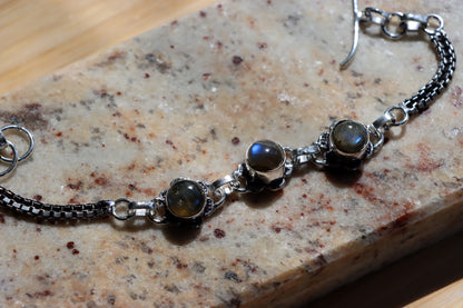 Labradorite bracelet