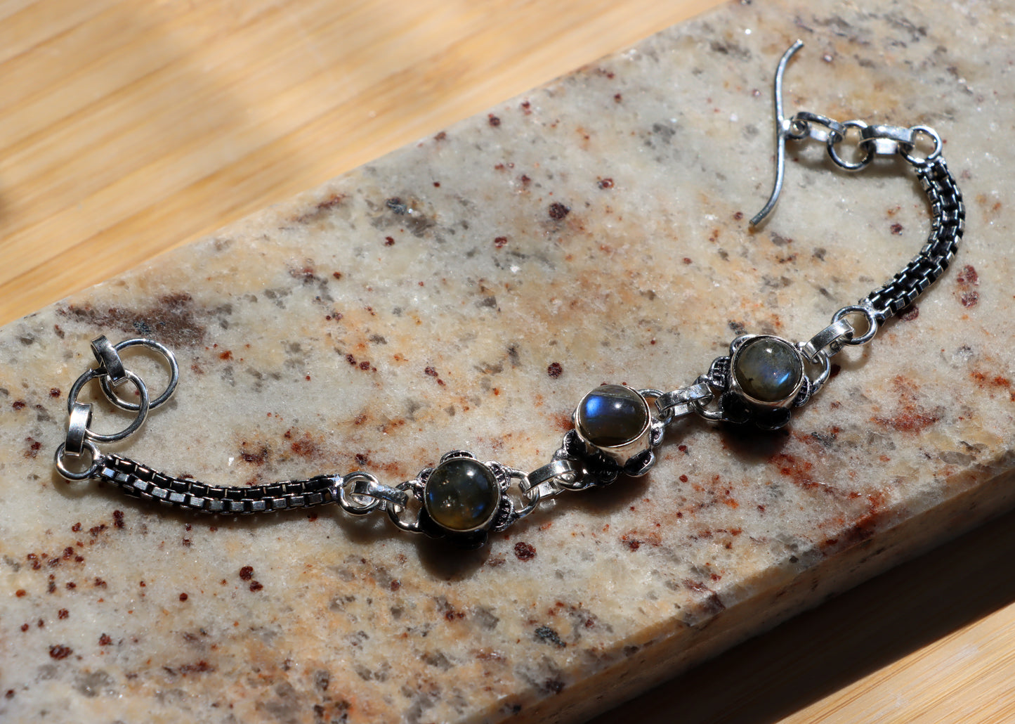 Labradorite bracelet