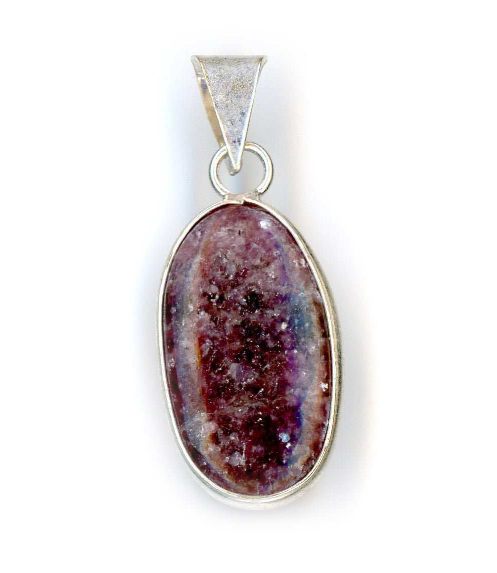 Lepidolite pendant