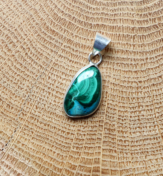 Azuromalachite pendant