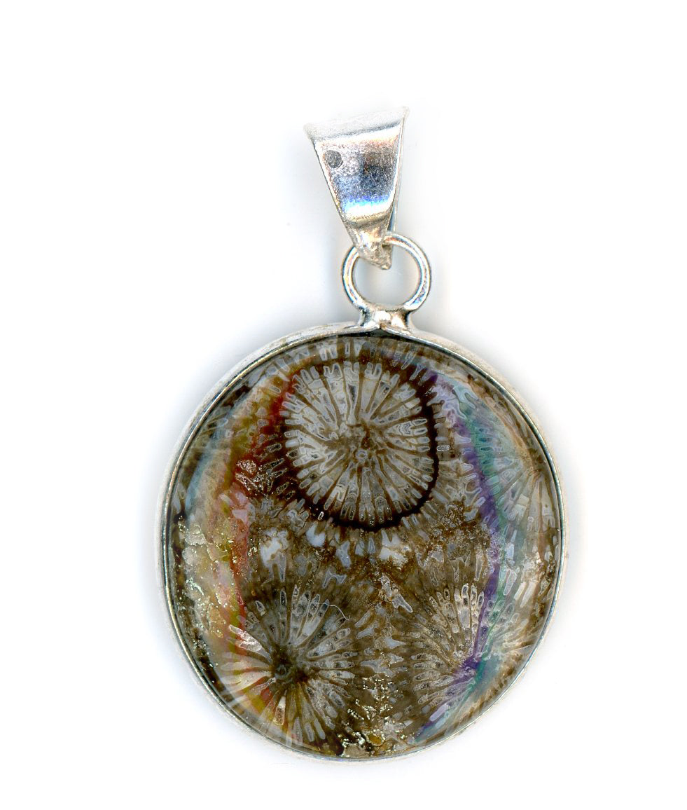 Coral pendant