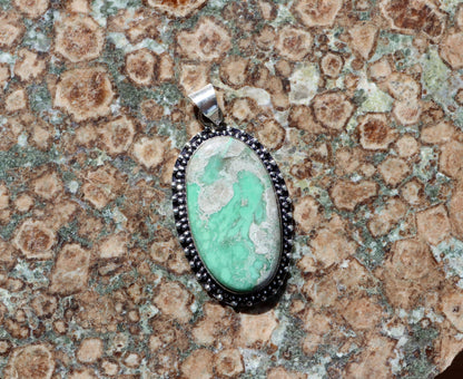 Variscite pendant