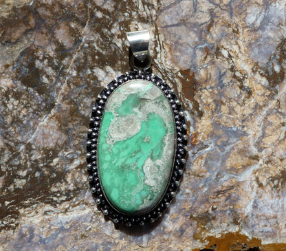 Variscite pendant