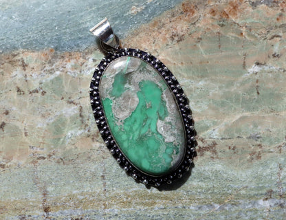 Variscite pendant