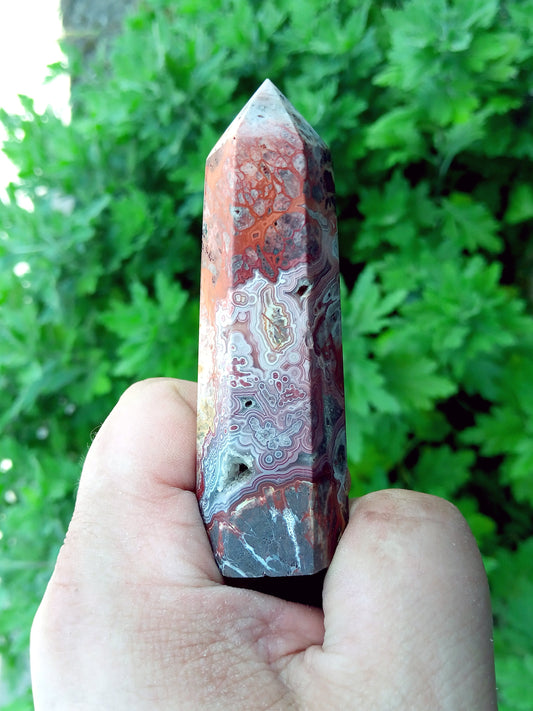 Red agate tip
