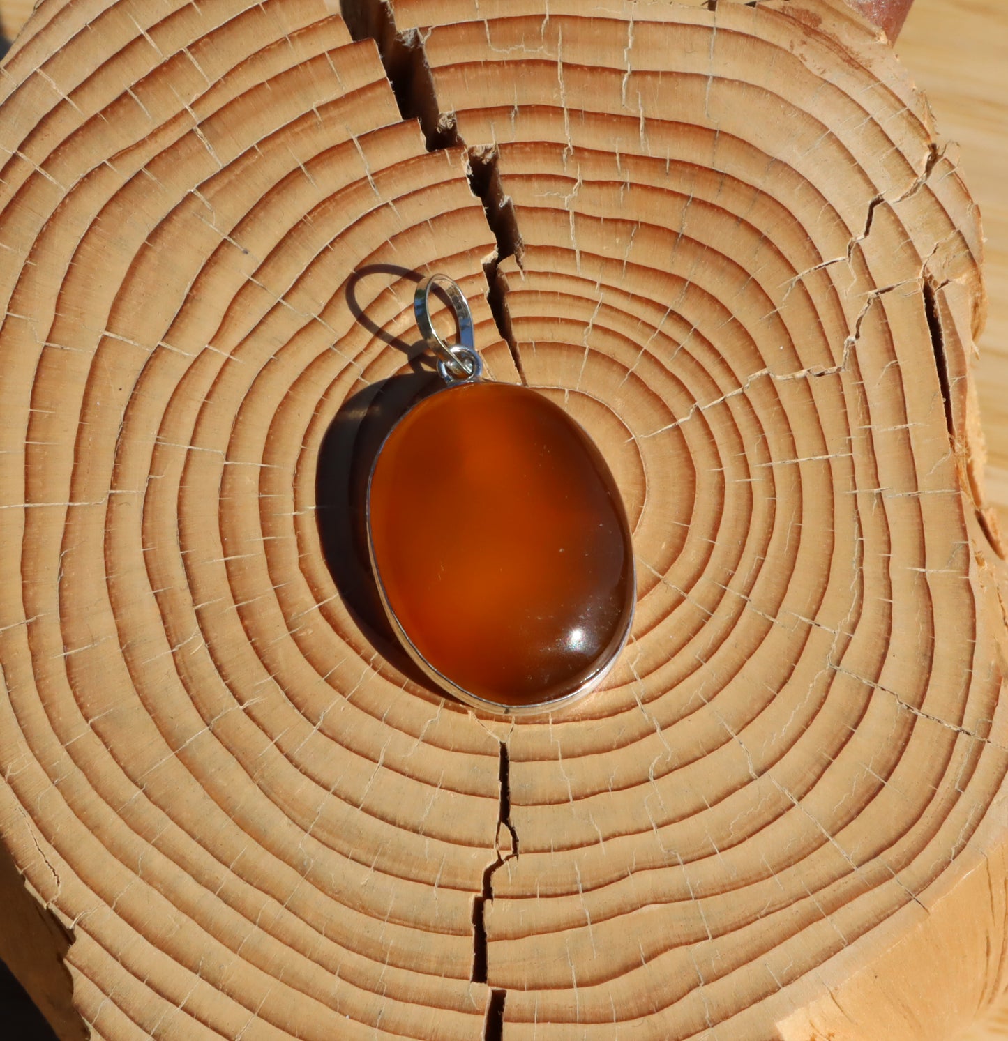 Carnelian pendant