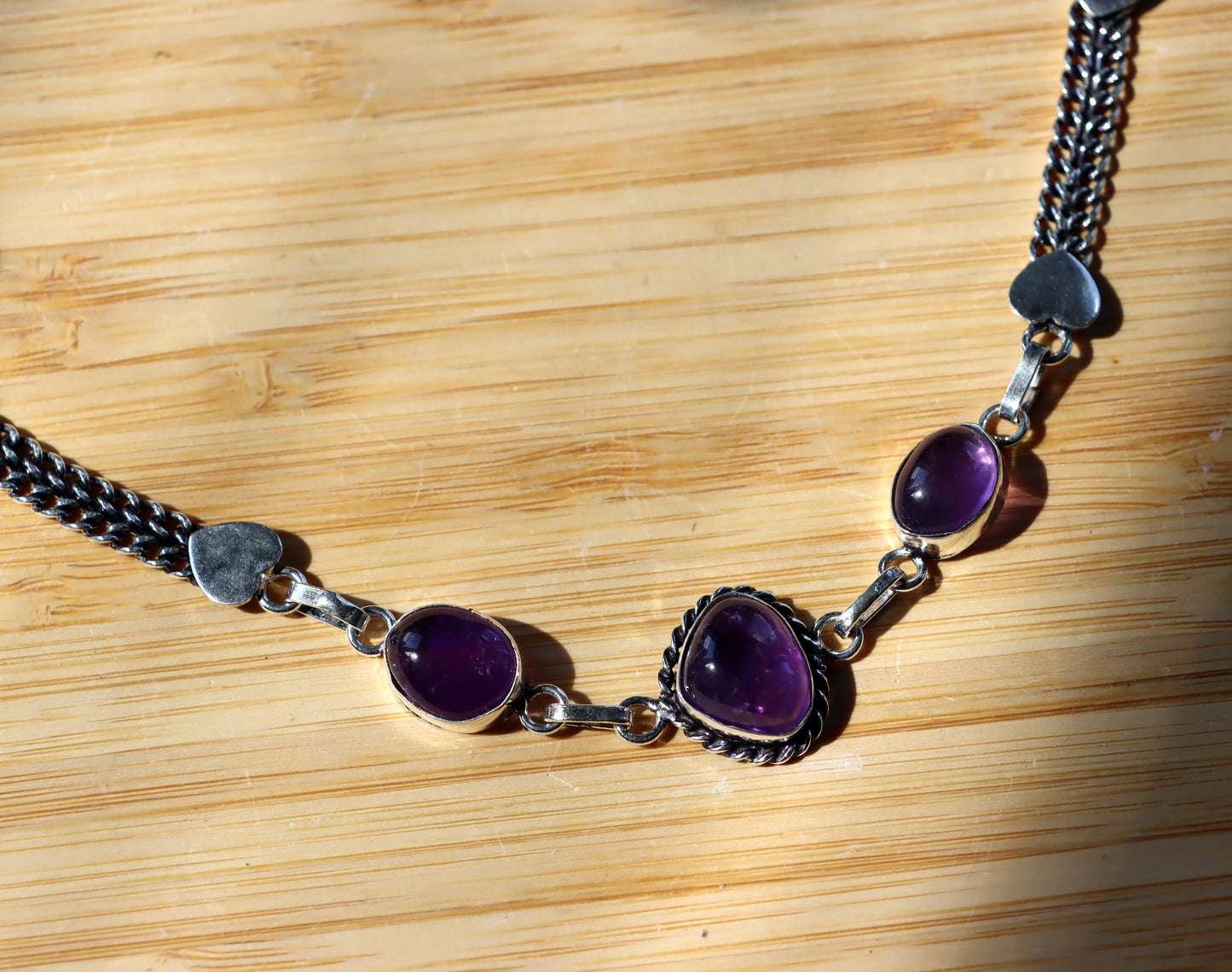 Amethyst bracelet