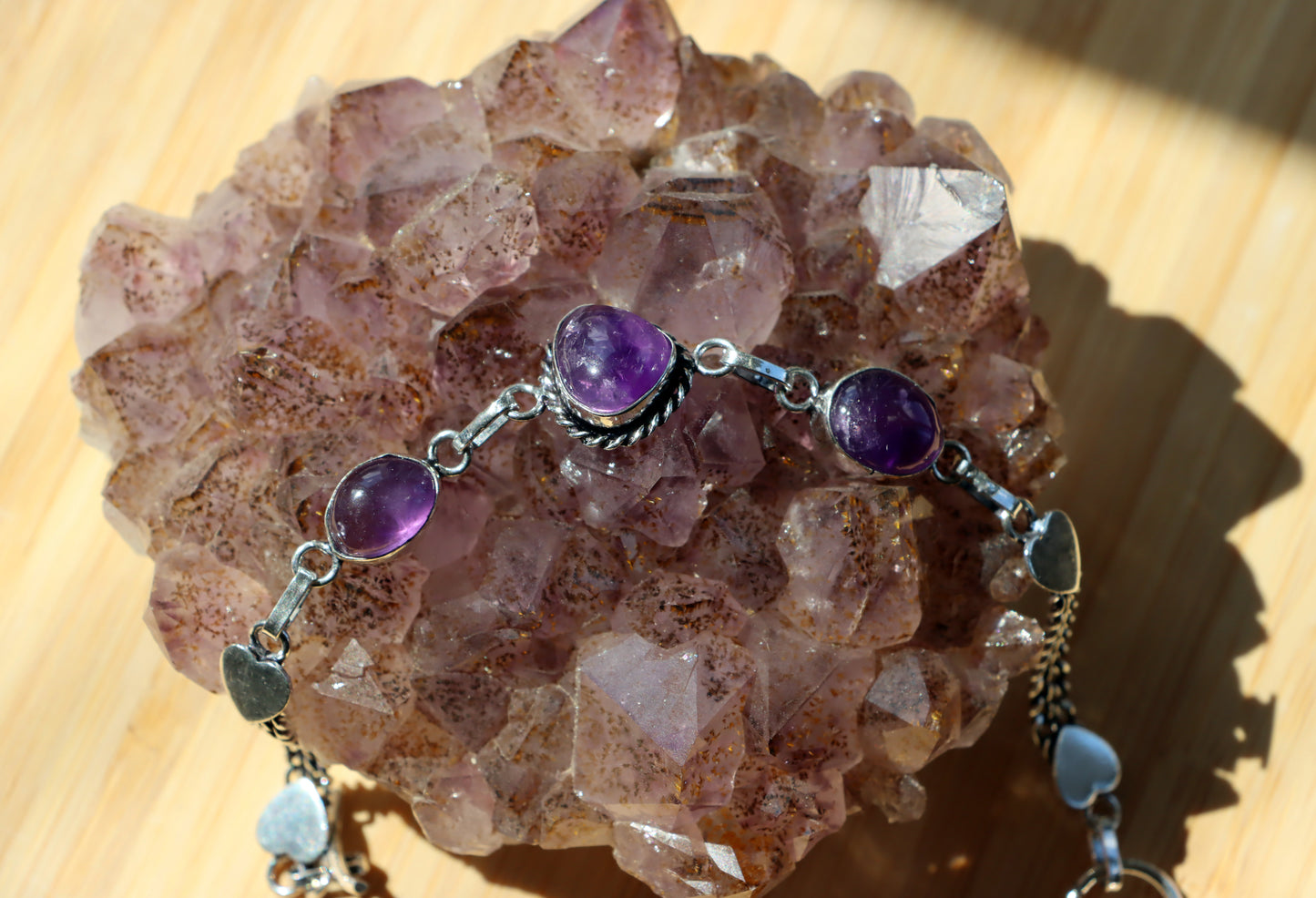 Amethyst bracelet