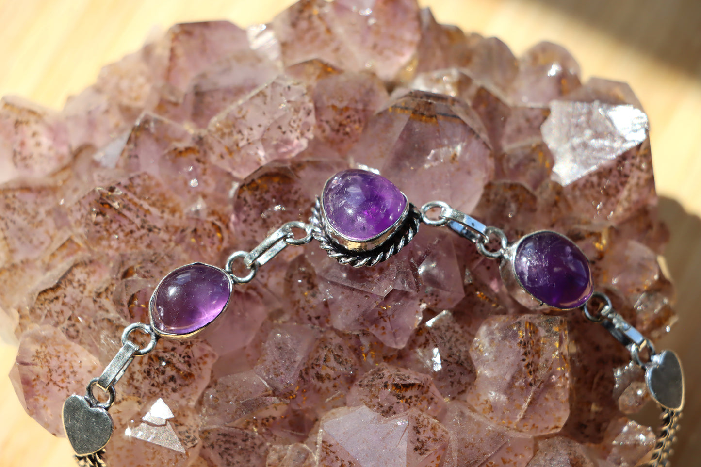 Amethyst bracelet