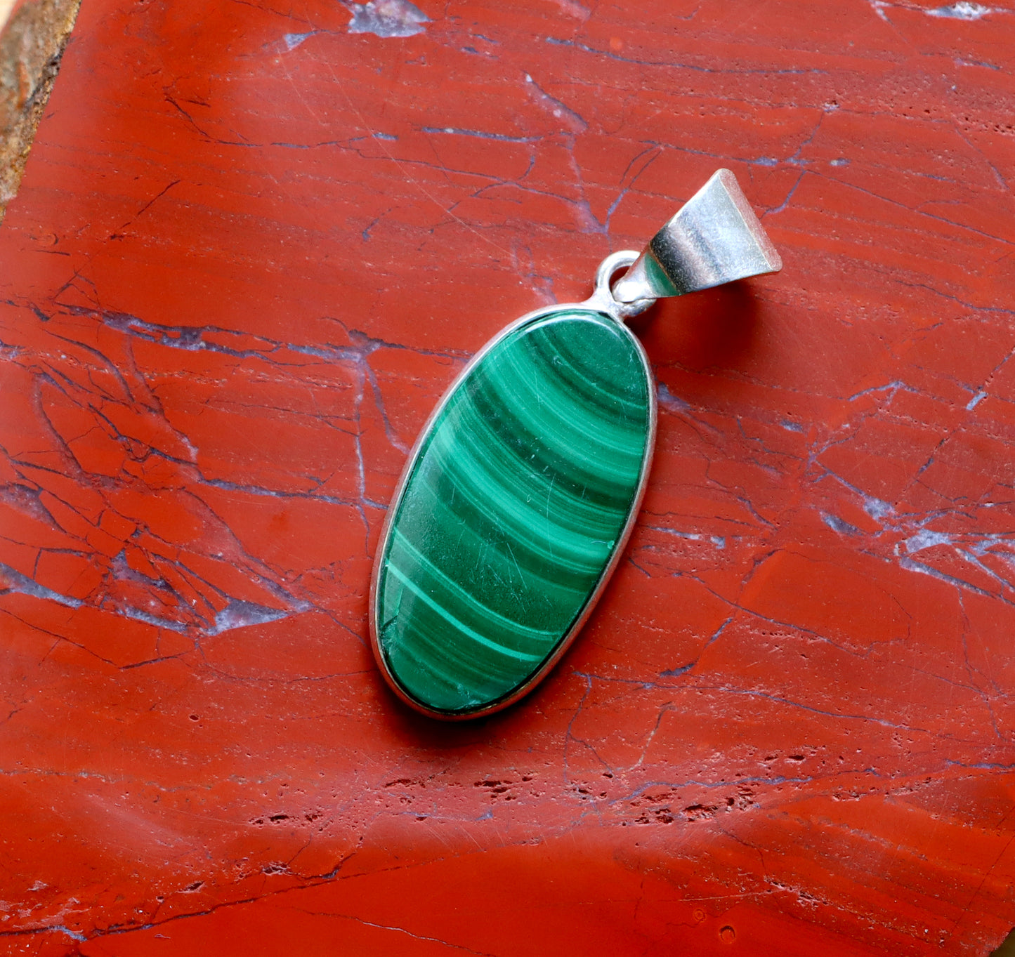 Malachite pendant