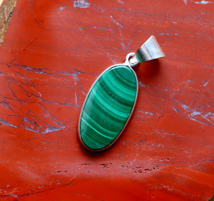 Malachite pendant