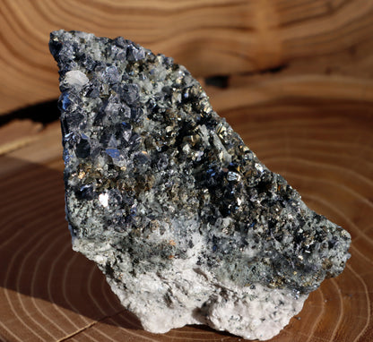 Druze galena pyrite