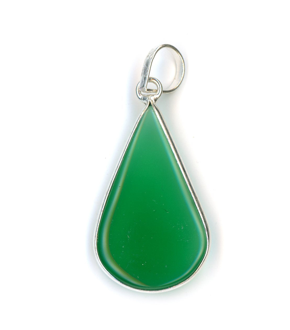 Green onyx pendant