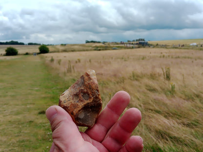 Pěstní klínek pazourek "Stonehenge"