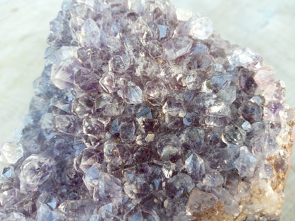 Amethyst drusen