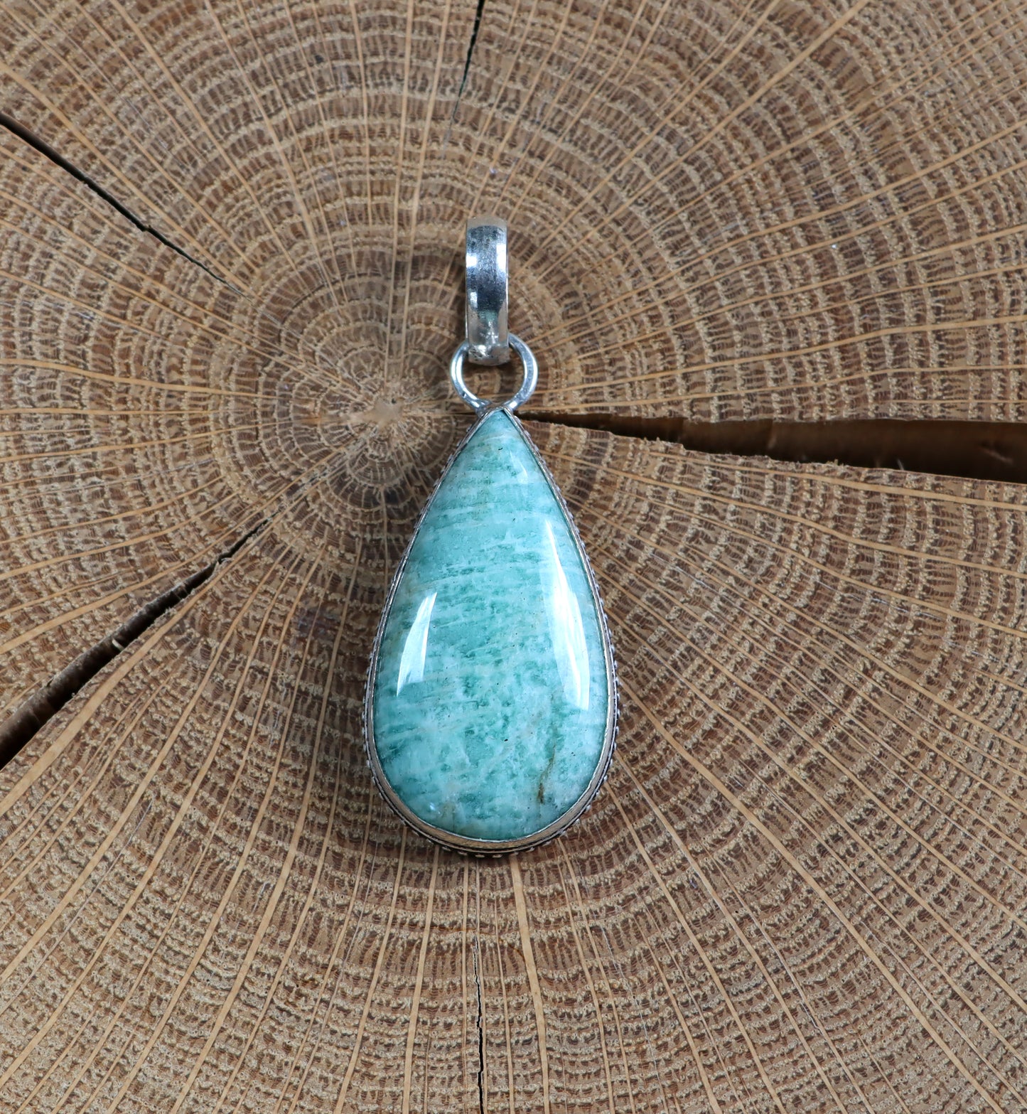 Amazonite pendant