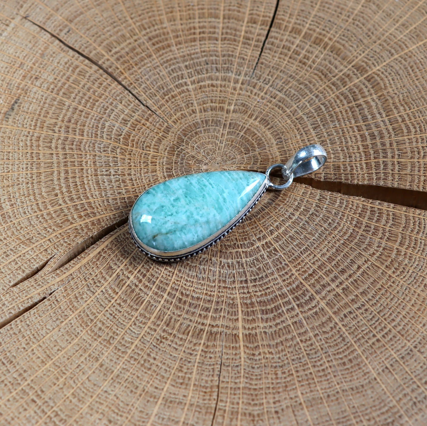 Amazonite pendant