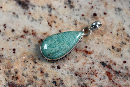 Amazonite pendant