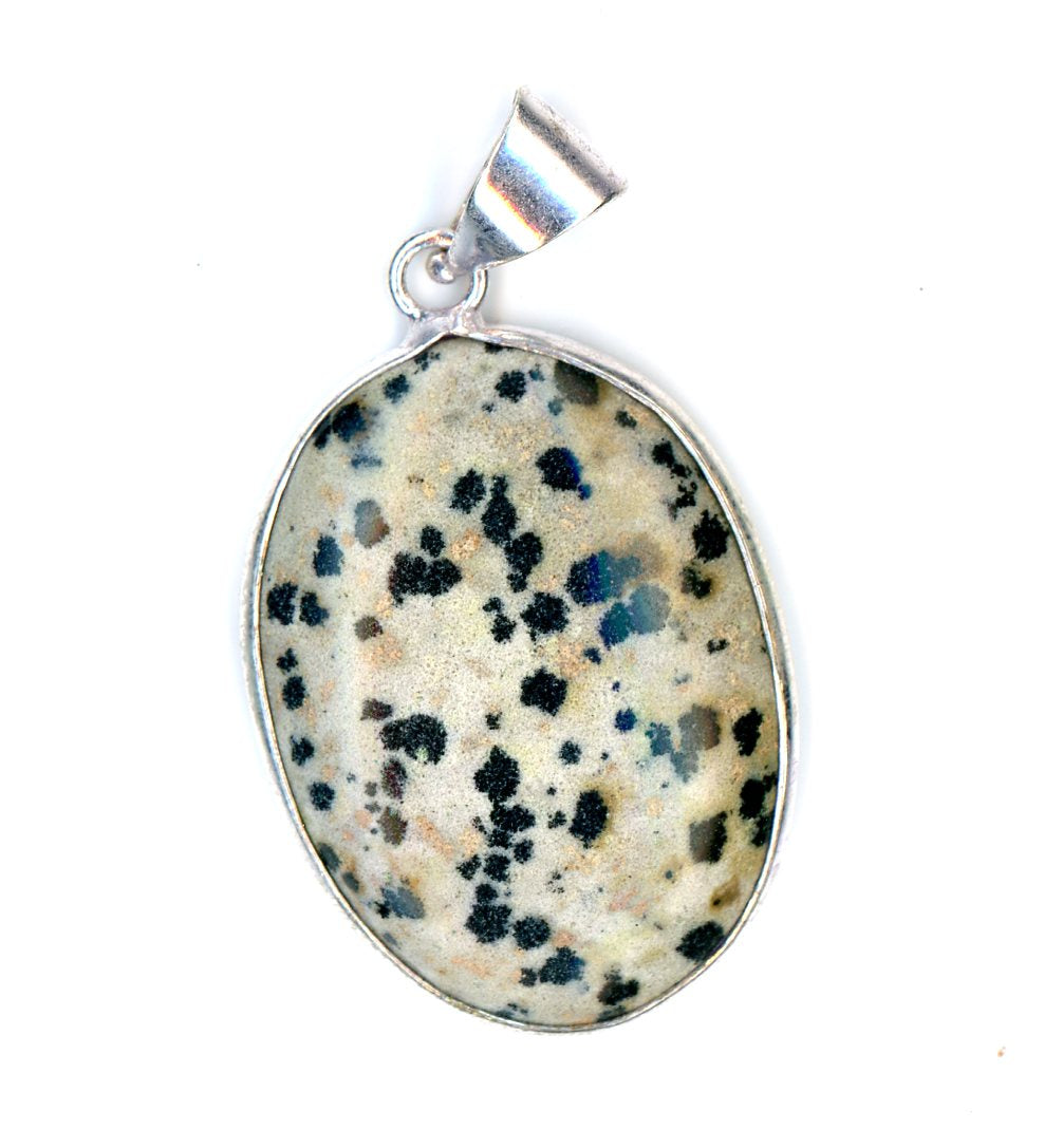 Dalmatine jasper pendant