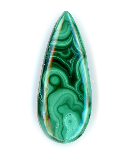 Malachite cabochon