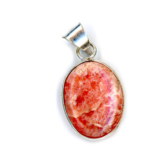 Rodochrosite pendant