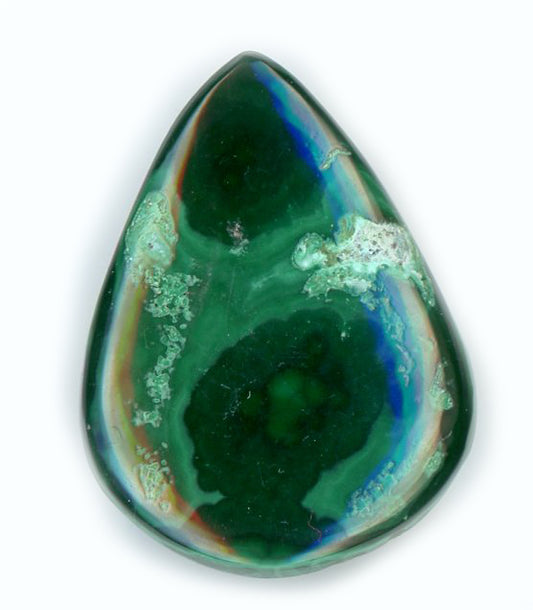 Malachite cabochon