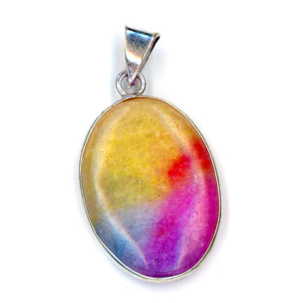 Chakra crystal pendant