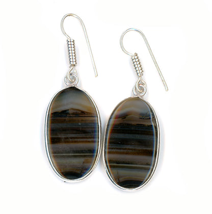 Onyx earrings