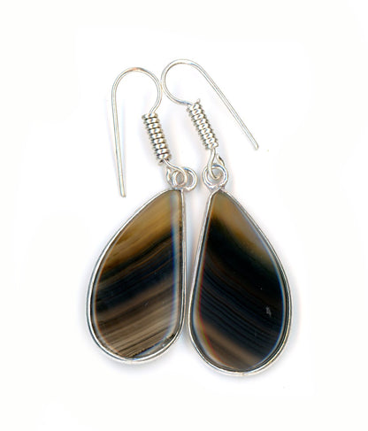 Onyx earrings