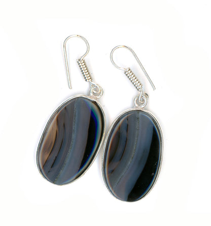 Onyx earrings