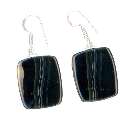 Onyx earrings