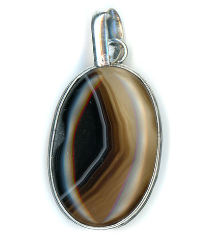 Carnelian and onyx pendant