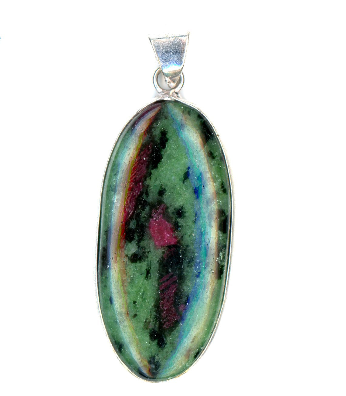 Zoisite ruby ​​pendant