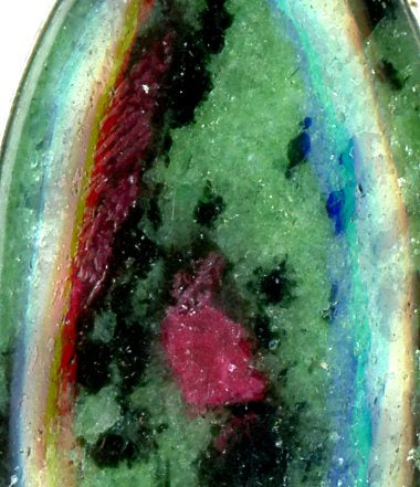 Zoisite ruby ​​pendant