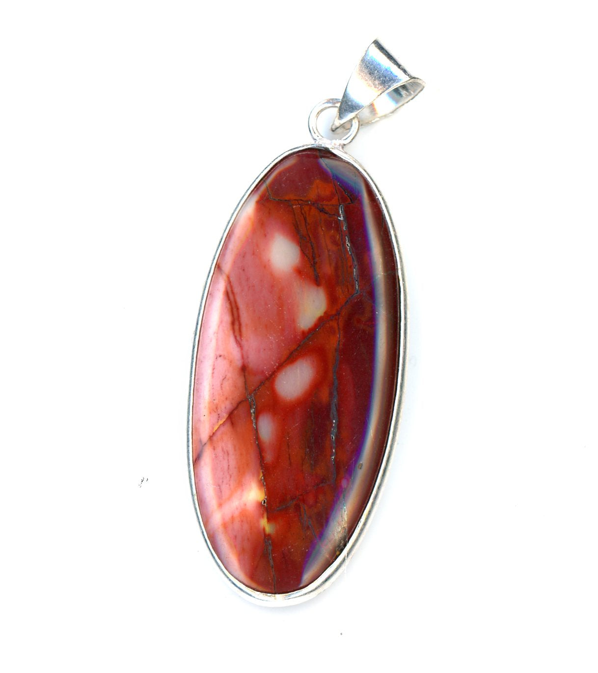 Mokait jasper pendant