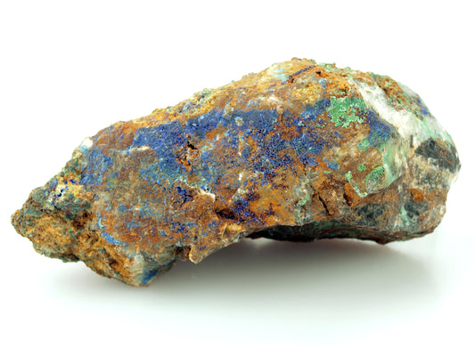 Azurite and malachite