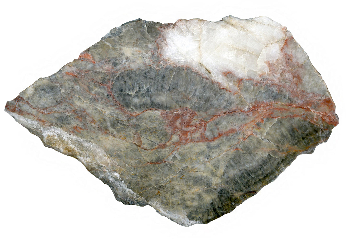 Vilémovice limestone with a Neptunian vein