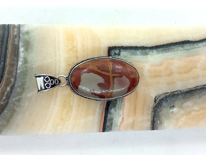 Noreena rare jasper pendant